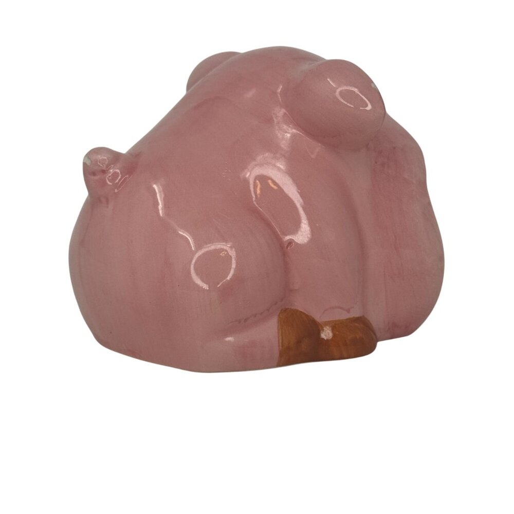 Vintage 1950's Pink Piggy Pig Kitchen Sponge Holder 3" Retro Whimsical - Picture 4 of 8